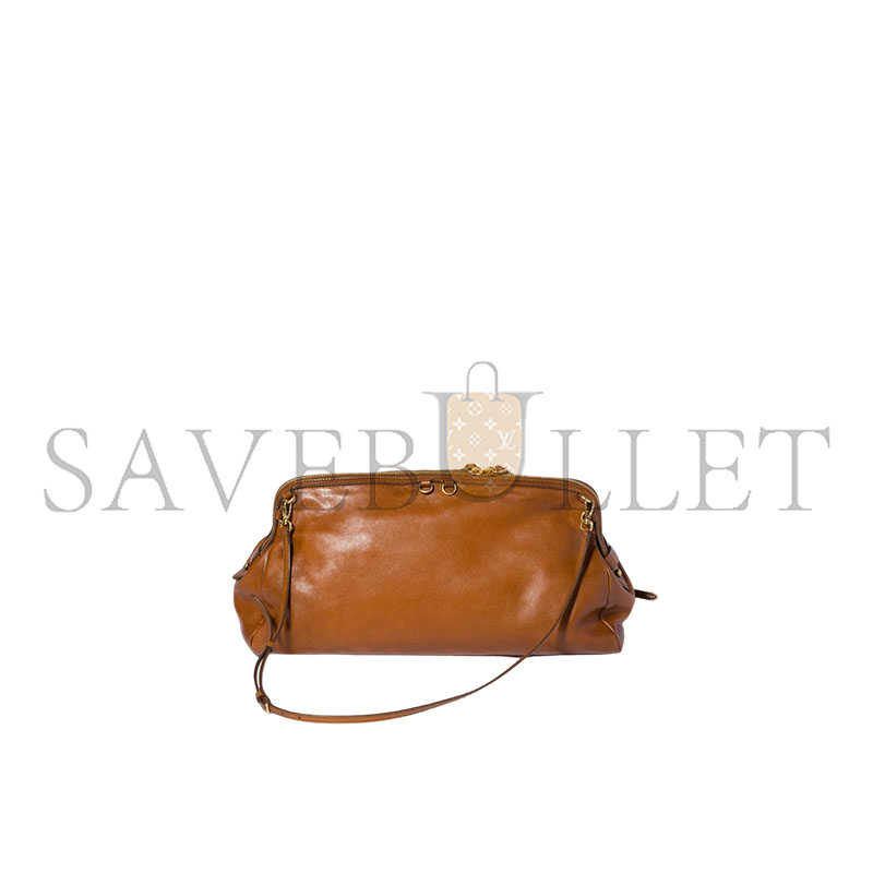 MIU MIU CAPRICE LEATHER CLUTCH 5BF133 (38*21*11cm)